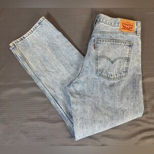 Levi’s Low Pro Straight Jeans W31 | Low Rise Straight Leg Light Wash Denim